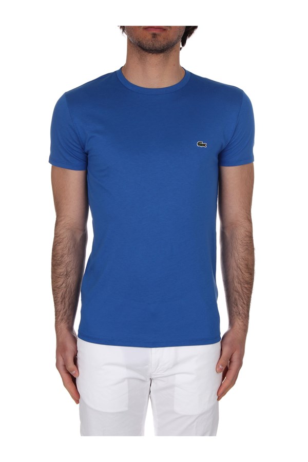 Lacoste Short sleeve t-shirts Blue