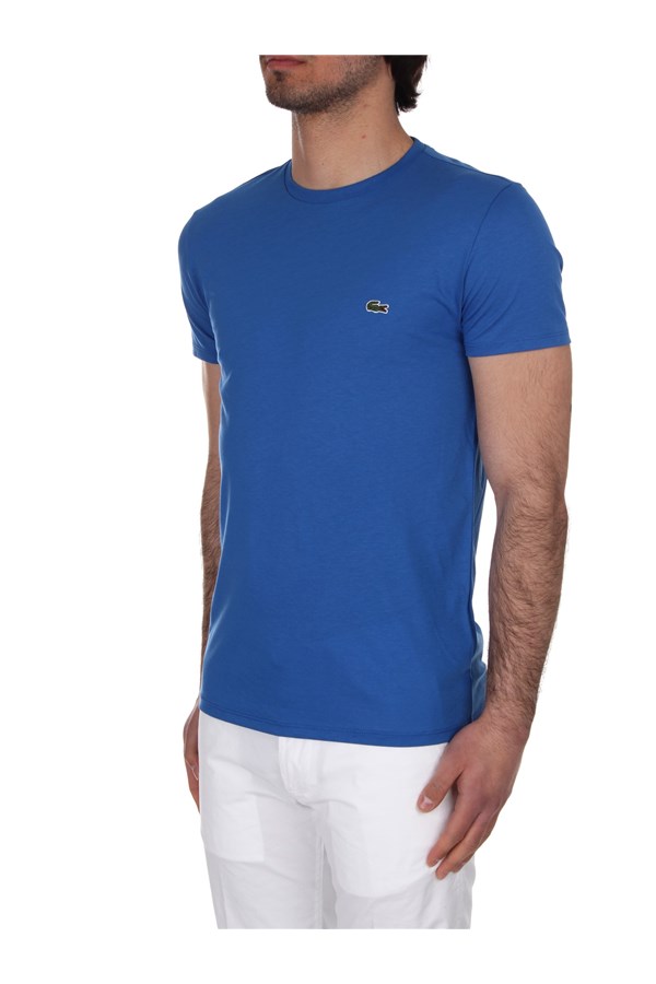 Lacoste Short sleeve t-shirts Blue