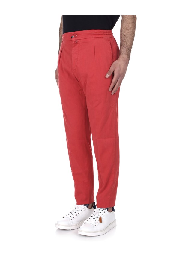 Kiton Trousers Red