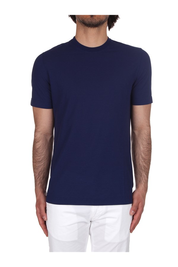 Zanone Short sleeve t-shirts Blue