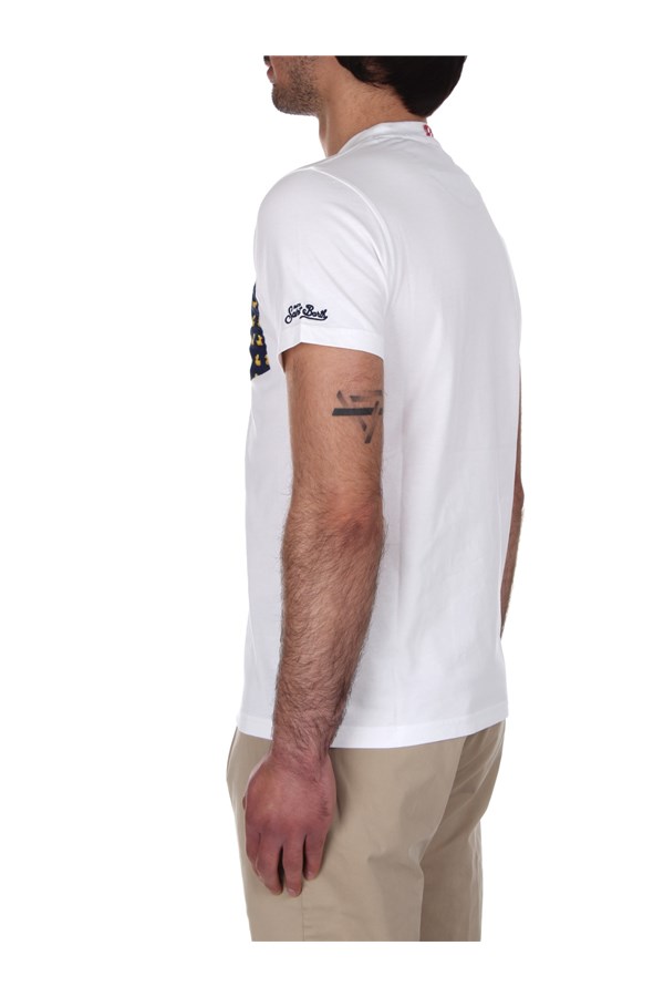 Mc2 Saint Barth T-shirt Manica Corta Uomo BLA0001 06147D 3 