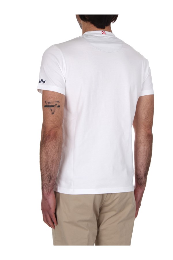 Mc2 Saint Barth T-shirt Manica Corta Uomo BLA0001 06147D 4 