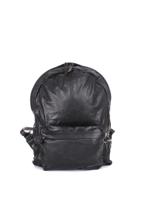 Leather Authority Backpacks Black