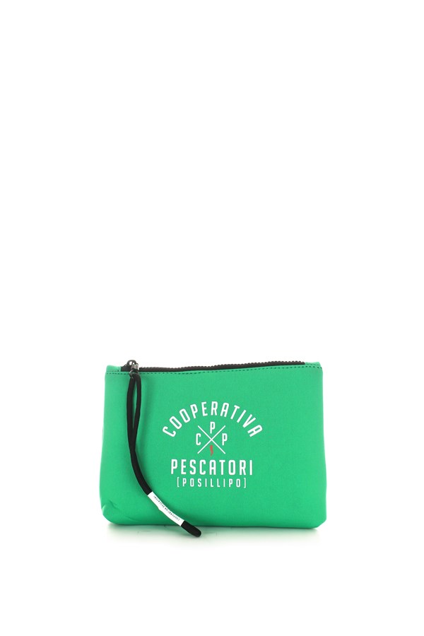 Cooperativa Pescatori Posillipo Clutch bag Green