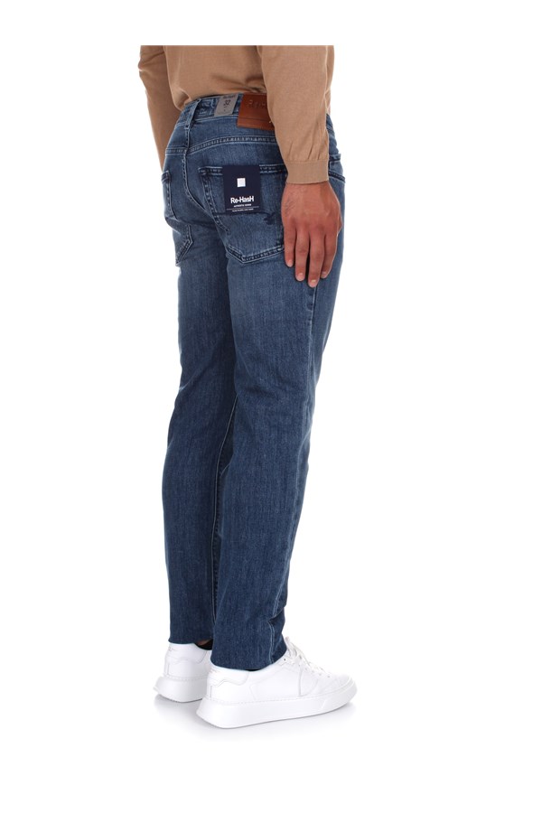 Re-hash Jeans Slim Uomo P015 2822 BLUE S9 6 