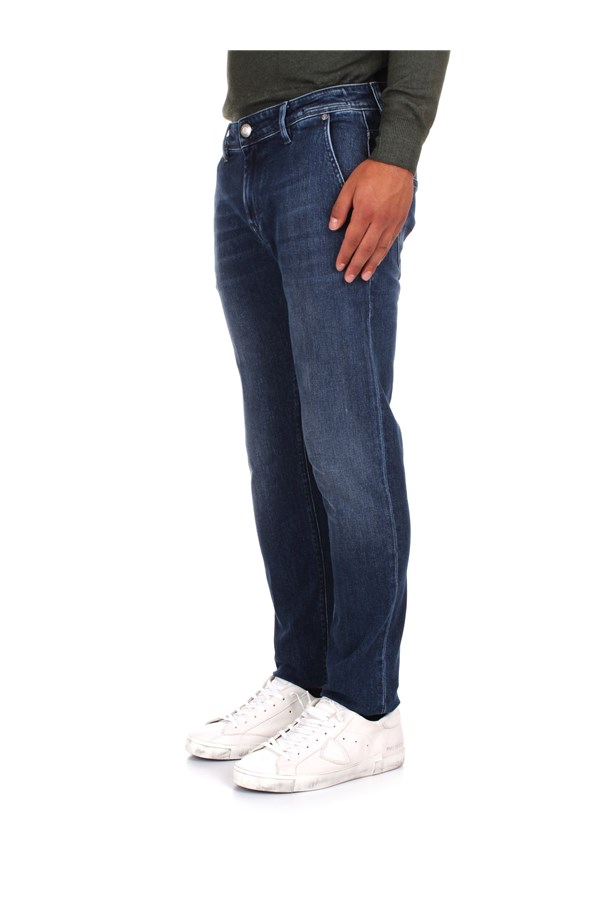 Re-hash Jeans Slim Uomo P3211 2D510 BLUE RA 3 