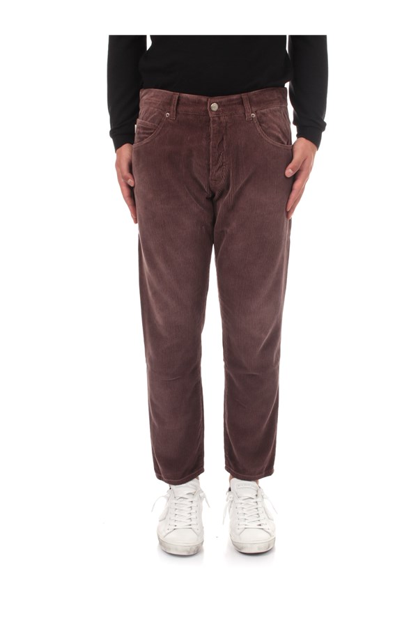 Two Men 5-pockets pants Brown