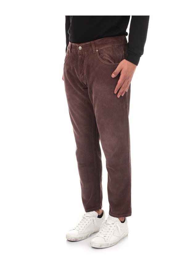 Two Men 5-pockets pants Brown