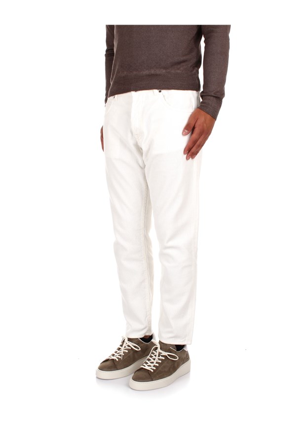 Two Men 5-pockets pants White