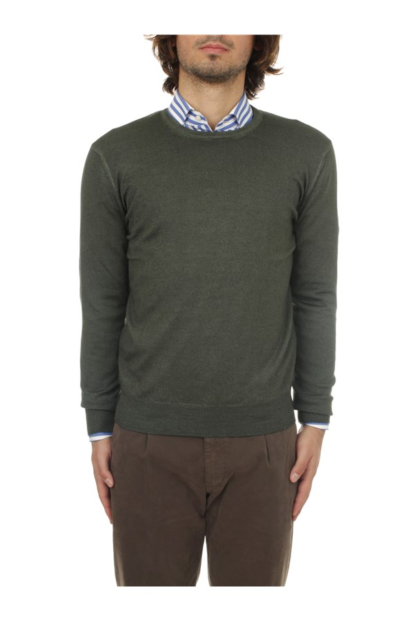 Barba Crewneck sweaters Green