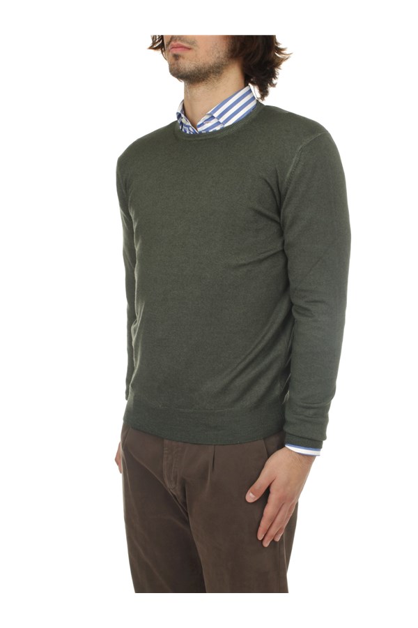 Barba Crewneck sweaters Green