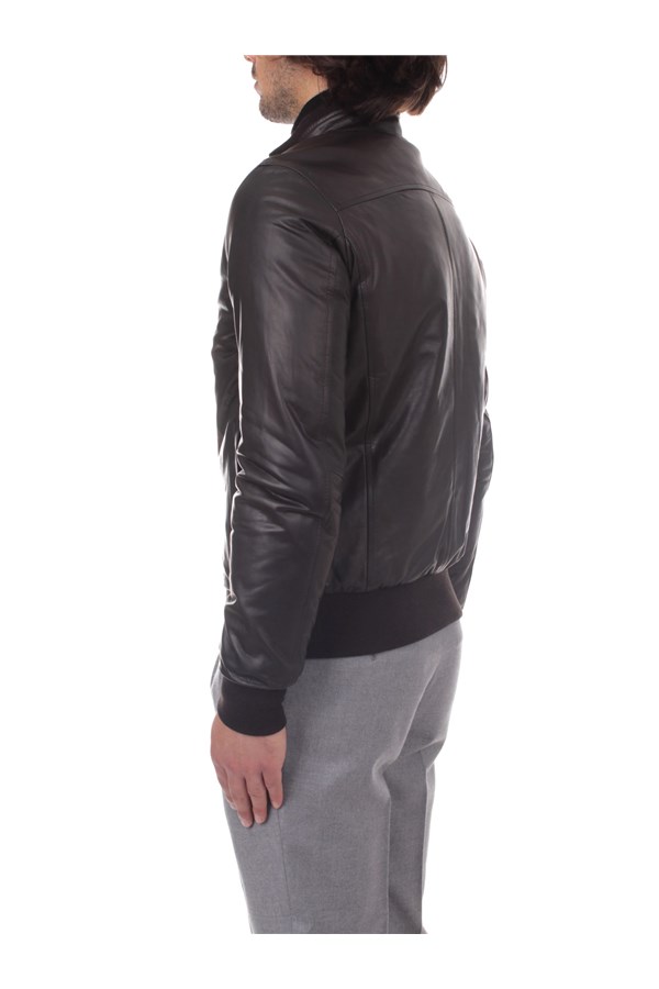 Barba Outerwear Leather jacket Man 38092 1 3 
