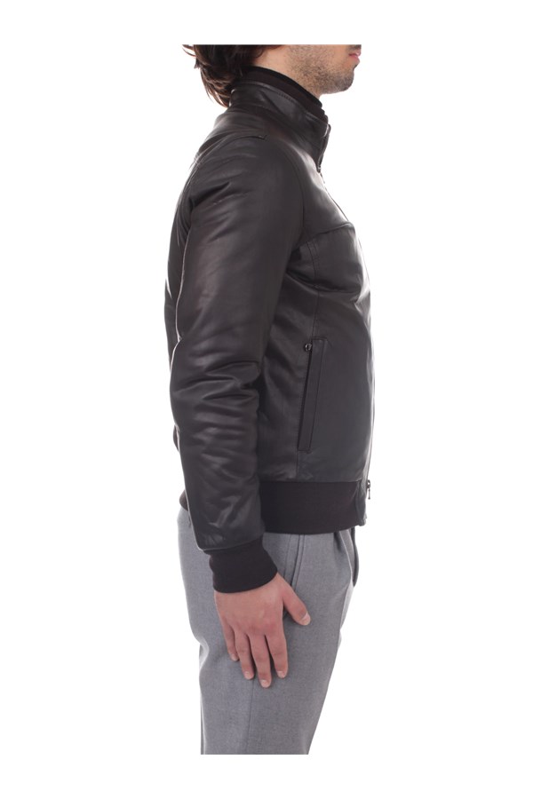 Barba Outerwear Leather jacket Man 38092 1 7 