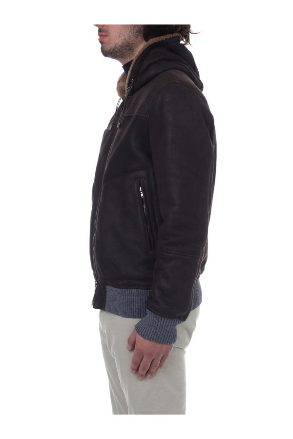 Barba Outerwear Leather jacket Man 38900 5 2 