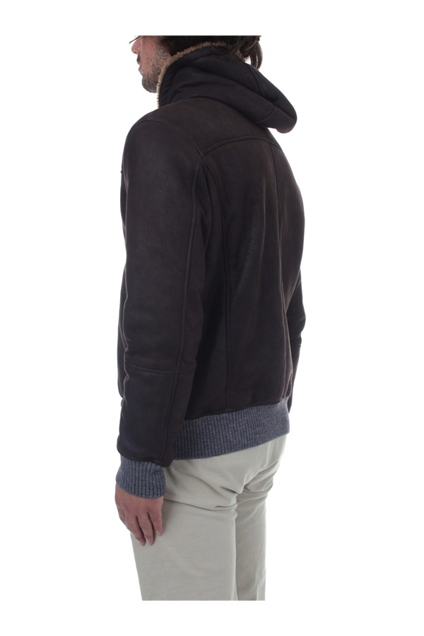 Barba Outerwear Leather jacket Man 38900 5 3 