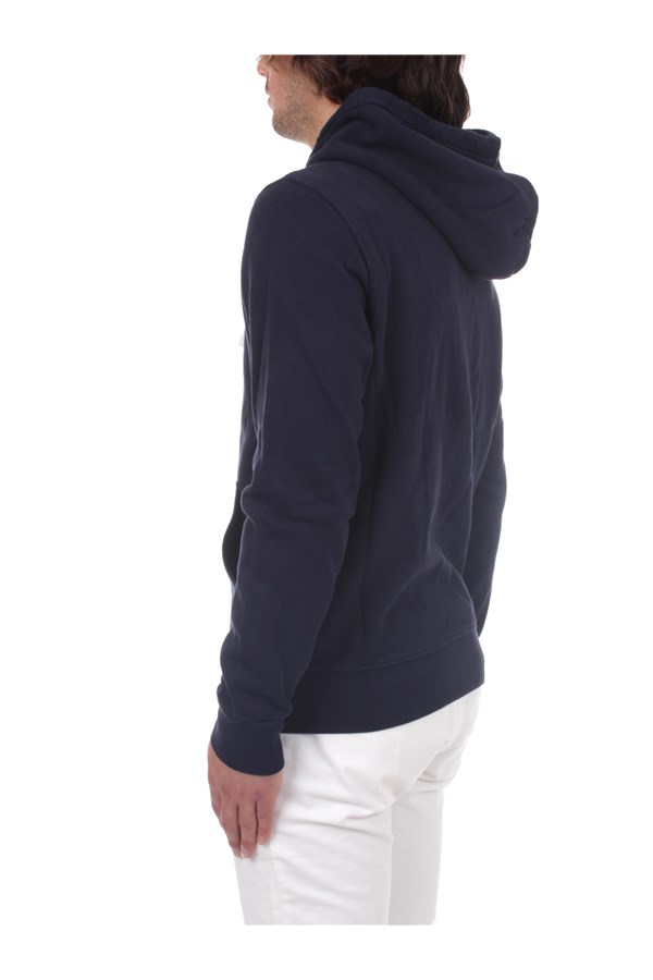 Bl'ker Sweatshirts Hoodie sweaters Man W4004 BLU 3 