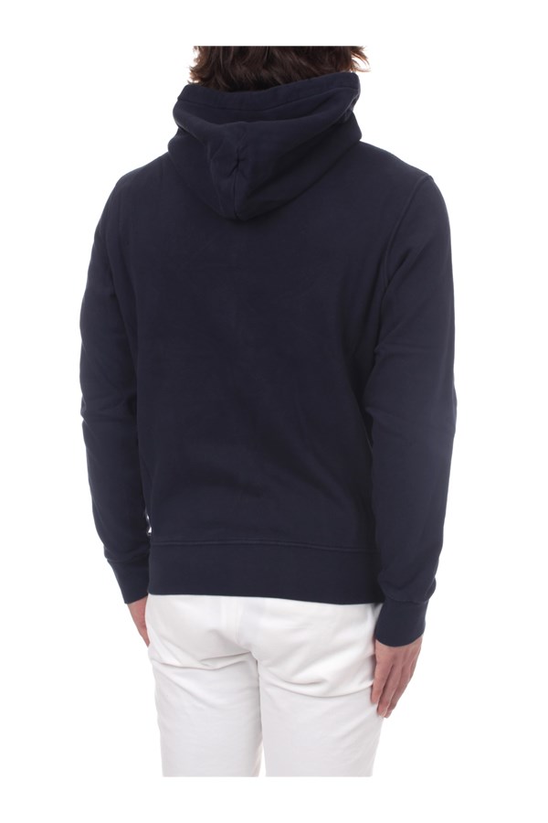 Bl'ker Sweatshirts Hoodie sweaters Man W4004 BLU 5 