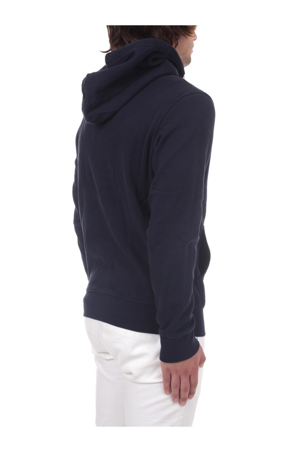 Bl'ker Sweatshirts Hoodie sweaters Man W4004 BLU 6 