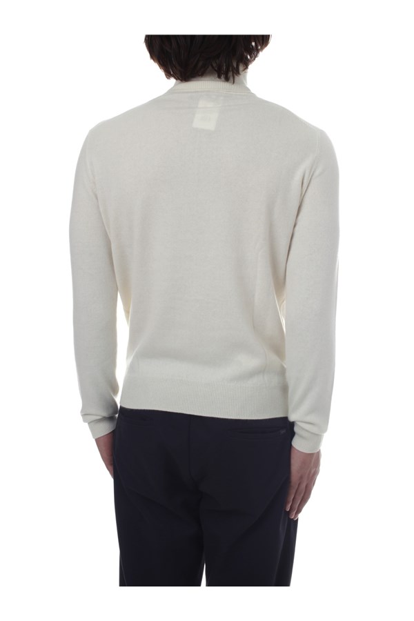 Bramani Cashmere Knitwear Turtleneck sweaters Man DVU13339 PANNA 5 