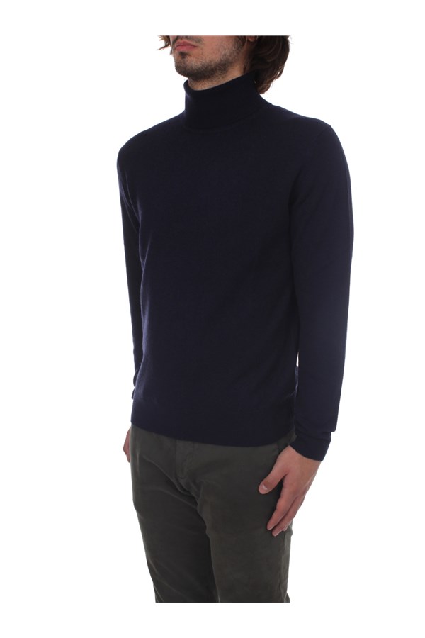 Bramani Cashmere Turtleneck sweaters Blue