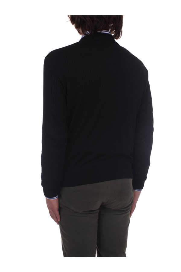 Bramani Cashmere Knitwear Crewneck sweaters Man GCU11630PTL NERO 4 