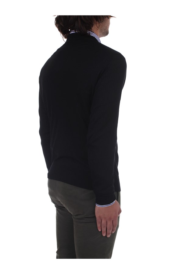 Bramani Cashmere Knitwear Crewneck sweaters Man GCU11630PTL NERO 6 