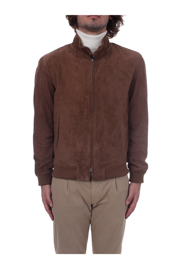 Brooksfield Leather jacket Brown