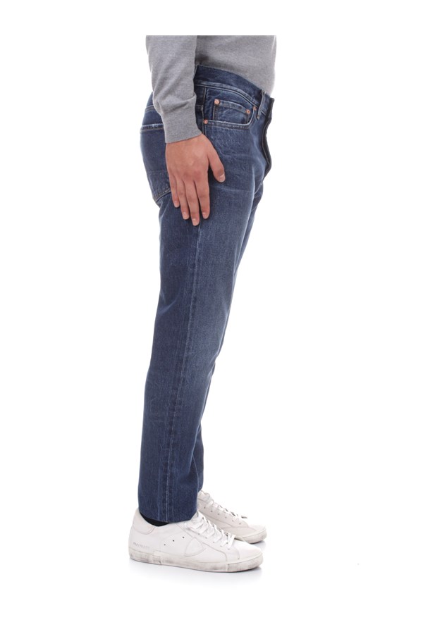 Tela Genova Jeans Slim Uomo ITA01 1D023 BLUE 4G 7 