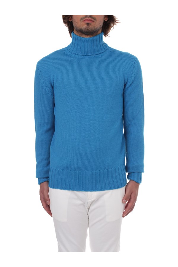 Hindustrie Turtleneck sweaters Turquoise