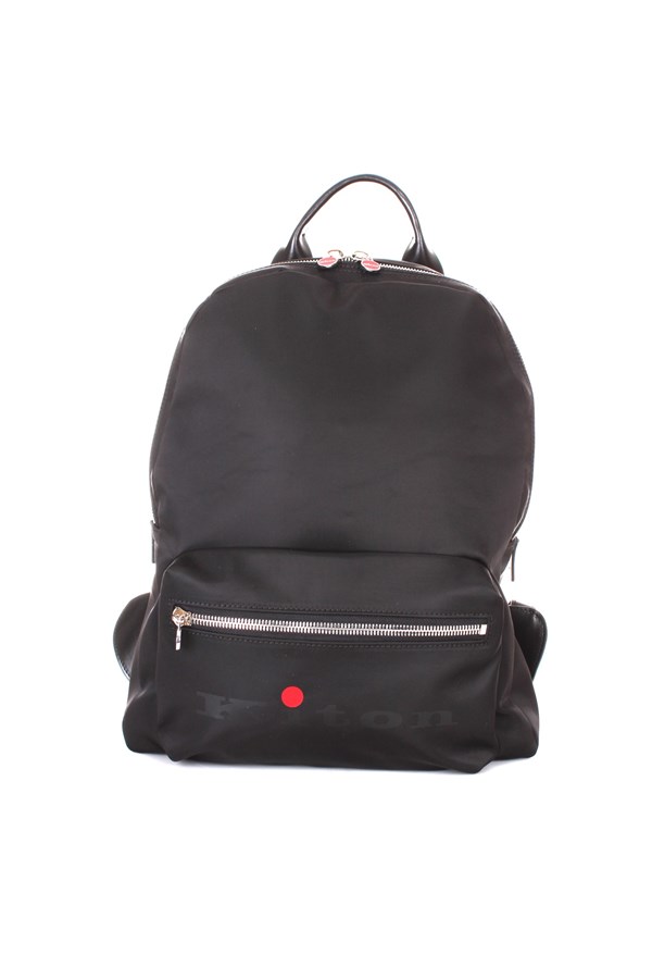 Kiton Backpacks Black