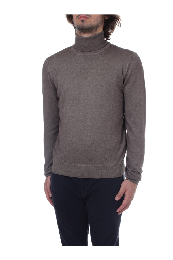 La Fileria Turtleneck sweaters Brown