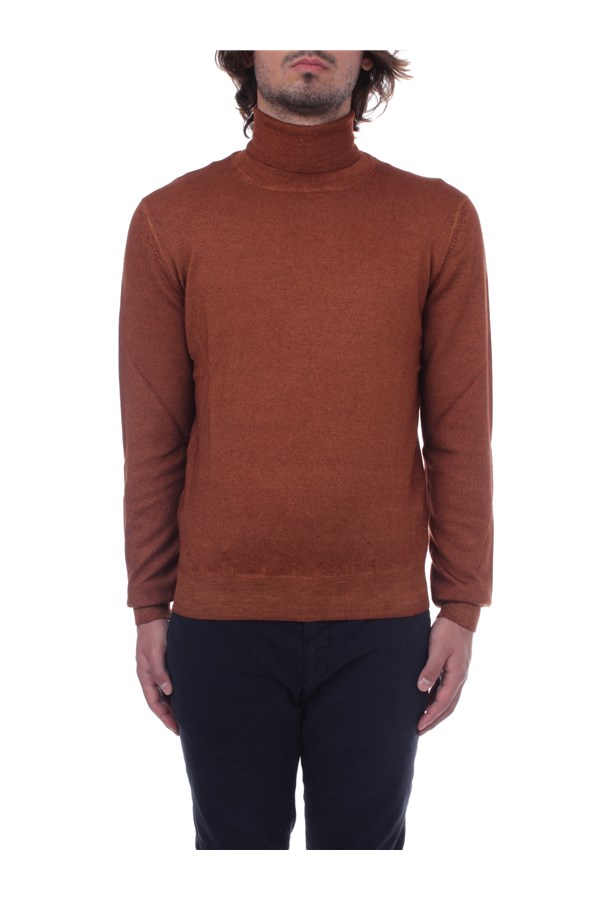 La Fileria Turtleneck sweaters Orange