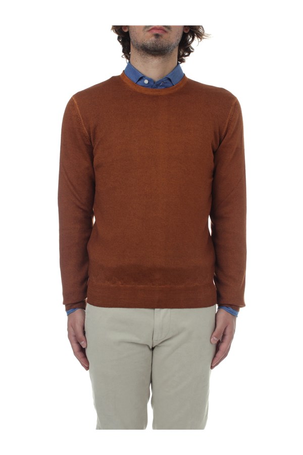 La Fileria Crewneck sweaters Orange