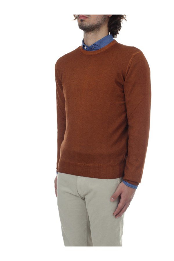 La Fileria Crewneck sweaters Orange