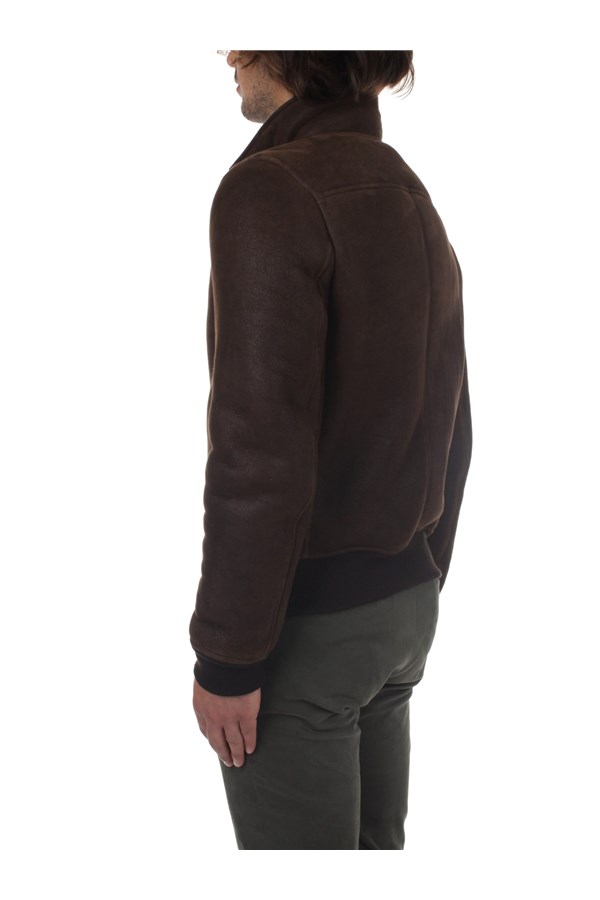 Stewart Outerwear Leather jacket Man GVEU173SSSADRZF70Z95 3 