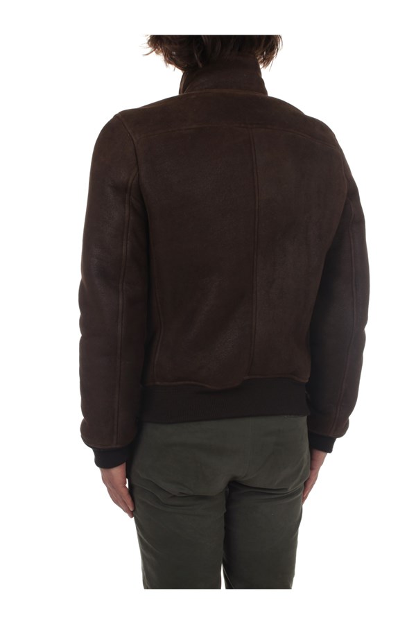Stewart Outerwear Leather jacket Man GVEU173SSSADRZF70Z95 4 