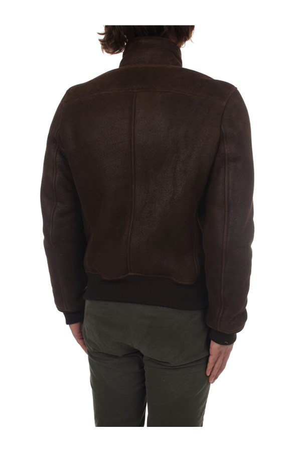 Stewart Outerwear Leather jacket Man GVEU173SSSADRZF70Z95 5 