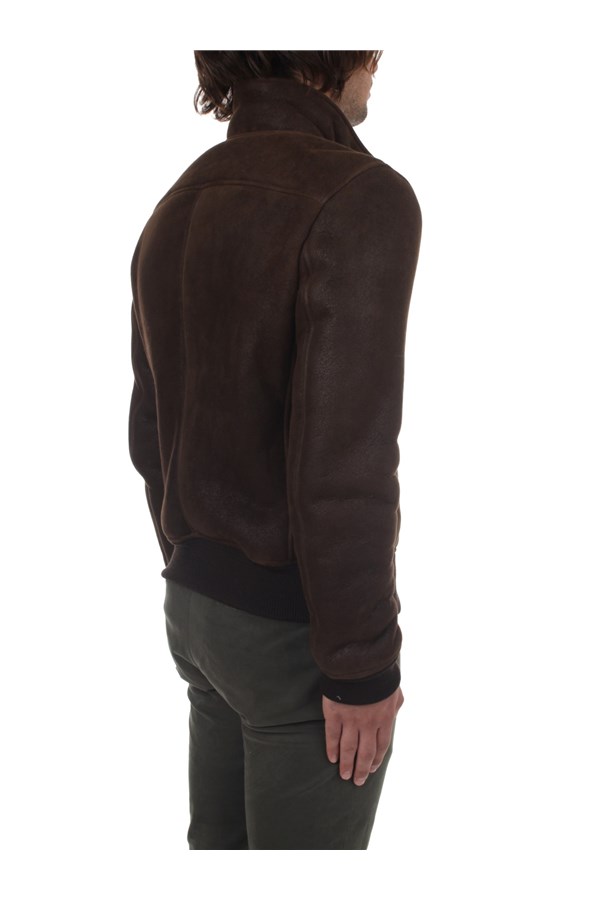 Stewart Outerwear Leather jacket Man GVEU173SSSADRZF70Z95 6 