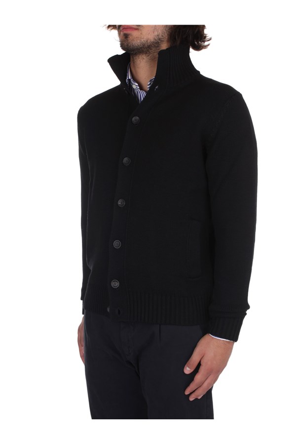 Zanone Cardigan sweaters Black