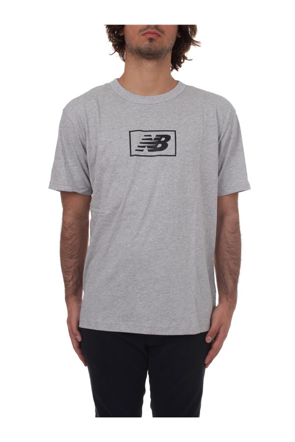 New Balance Short sleeve t-shirts Grey