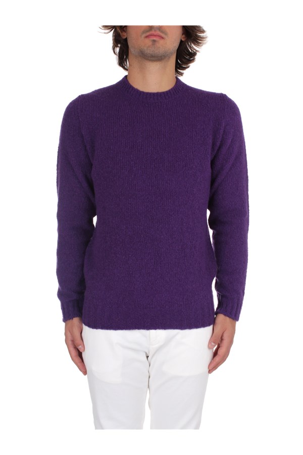 Fedeli Cashmere Crewneck sweaters Violet