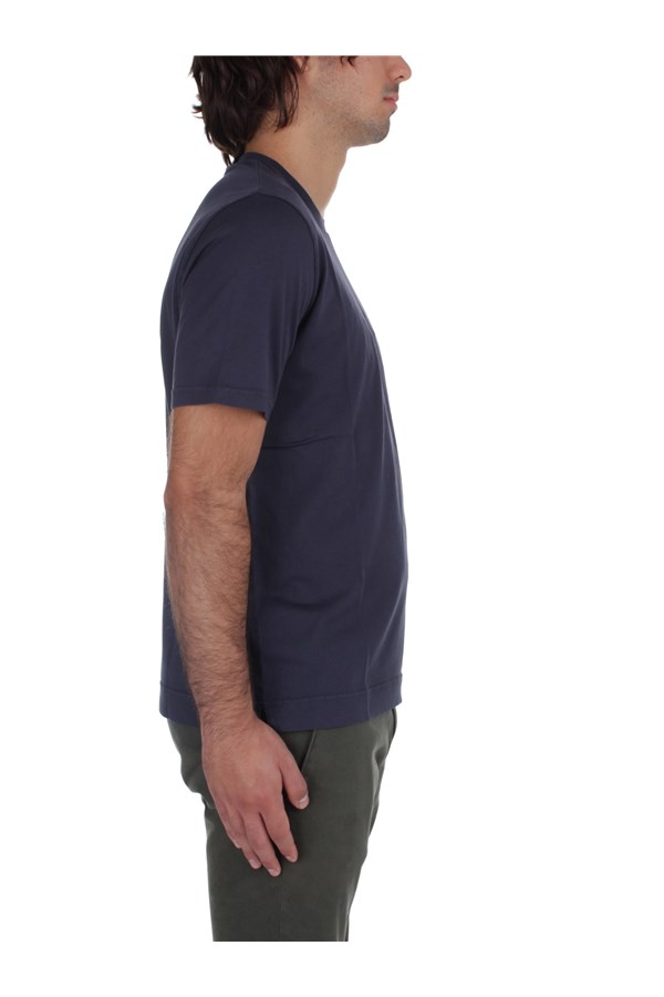 Fedeli Cashmere T-shirt Manica Corta Uomo 6UIF0103 626 7 