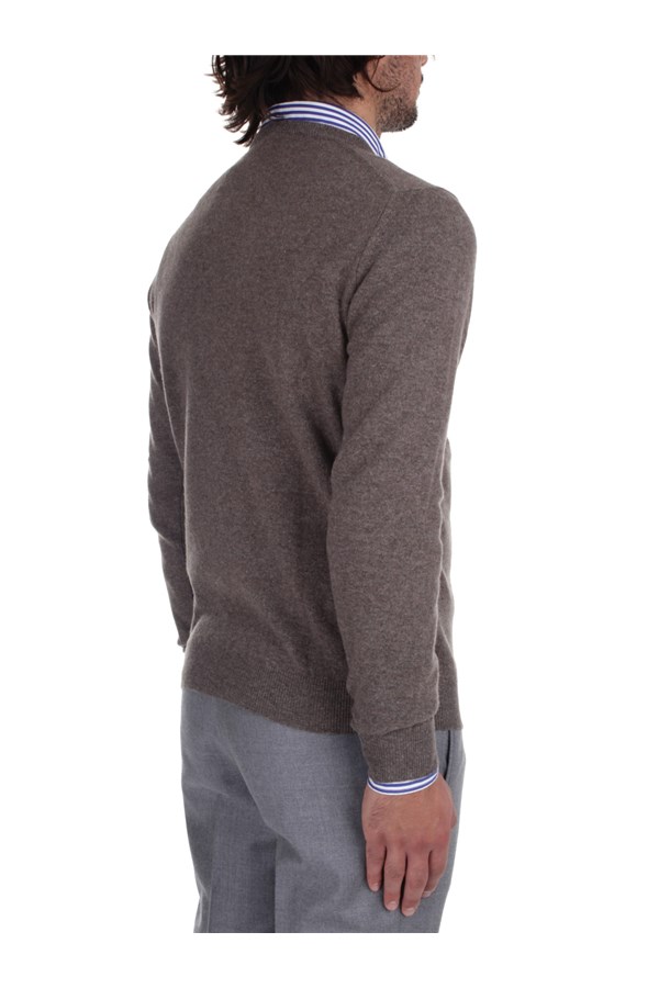 Fedeli Cashmere Knitwear Crewneck sweaters Man 6UI07001 BRUNO 6 