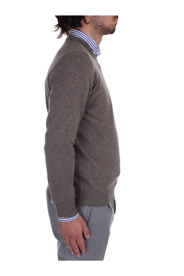 Fedeli Cashmere Knitwear Crewneck sweaters Man 6UI07001 BRUNO 7 