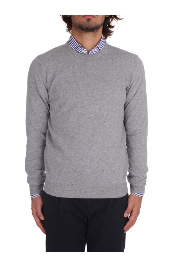Fedeli Cashmere Crewneck sweaters Grey