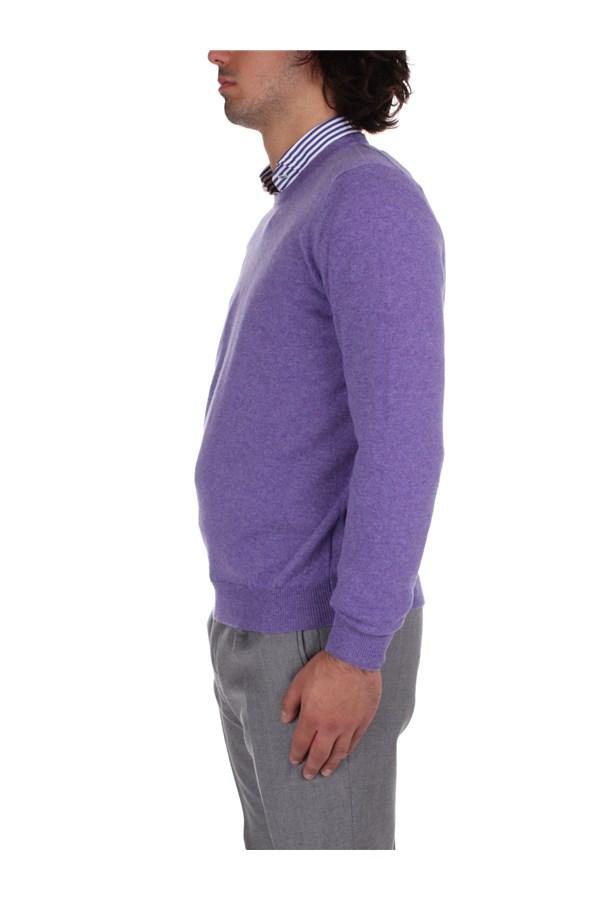 Fedeli Cashmere Knitwear Crewneck sweaters Man 6UI07001 ROSMARINO 2 