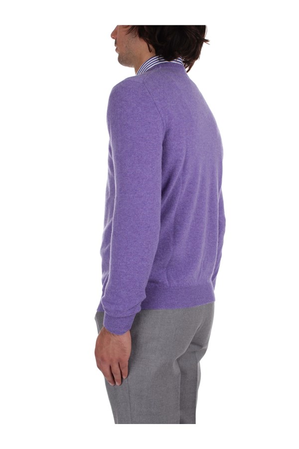 Fedeli Cashmere Knitwear Crewneck sweaters Man 6UI07001 ROSMARINO 3 