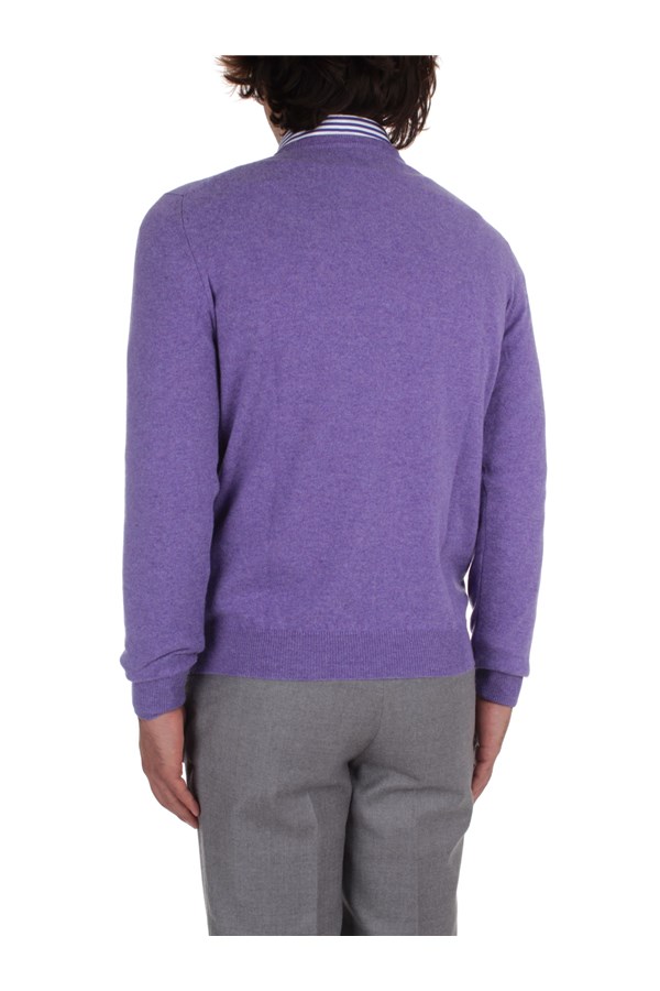 Fedeli Cashmere Knitwear Crewneck sweaters Man 6UI07001 ROSMARINO 4 