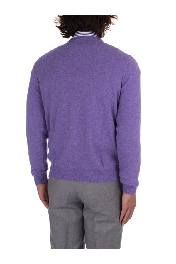 Fedeli Cashmere Knitwear Crewneck sweaters Man 6UI07001 ROSMARINO 5 