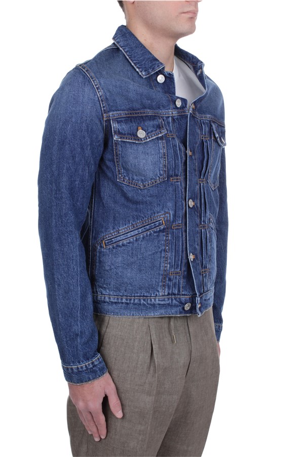 Re-hash Outerwear Lightweight jacket Man GU37 2924 BLUE 8X 3 